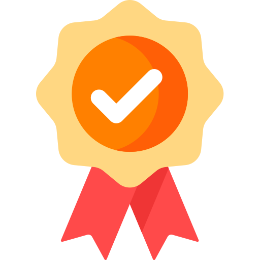 Quality first icon